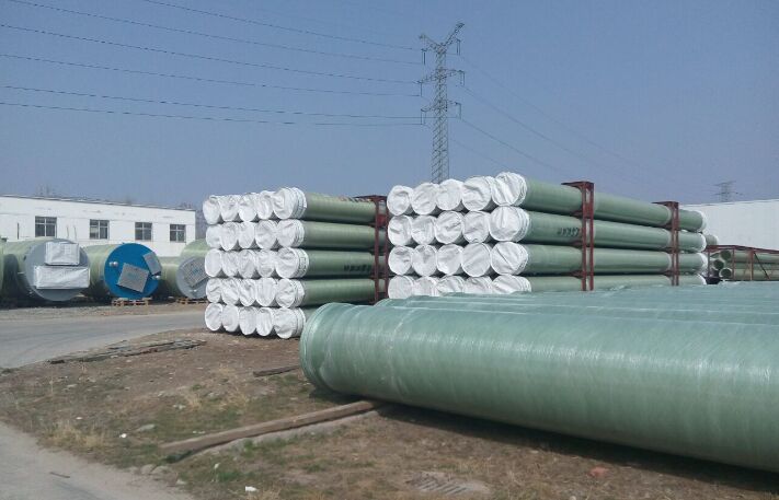 玻璃钢夹砂管道的发货