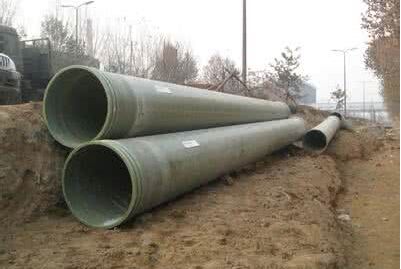 玻璃钢排污管道的使用